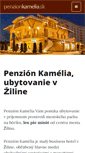 Mobile Screenshot of penzionkamelia.sk